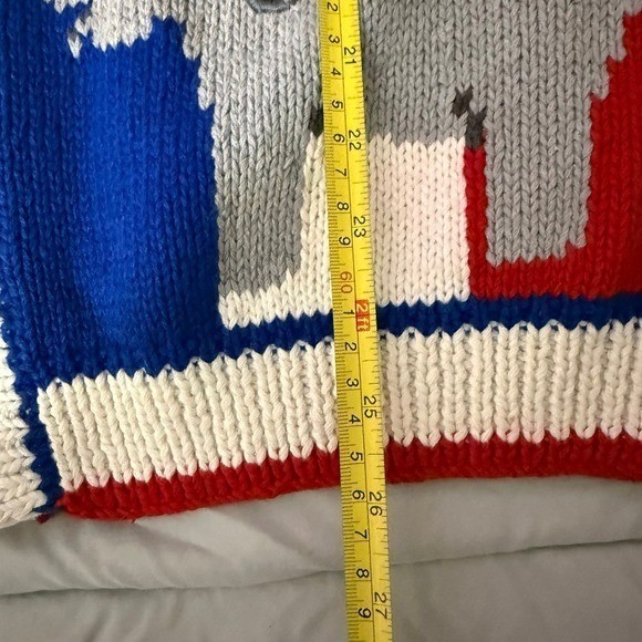 FLAWED PLEASE READ – RARE BELLE POINTE VOTE REPUBLICAN DEMOCRAT SWEATER VEST LG