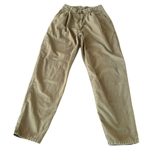 VTG 80s 90s BONGO High Waist Pleated Mom Pants Tapered Sz 7 USA Parachute Style