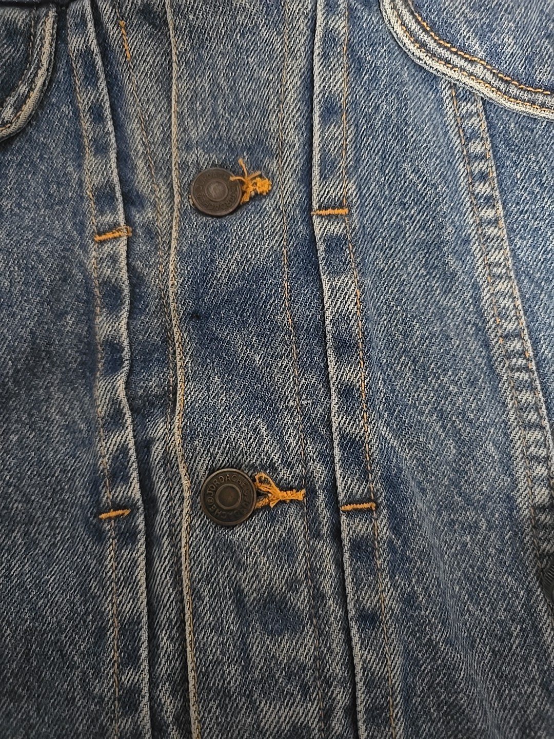 Von Ehrenpreis Jacket Women’s S Blue Denim Tapestry Coach New Hope PA Vintage