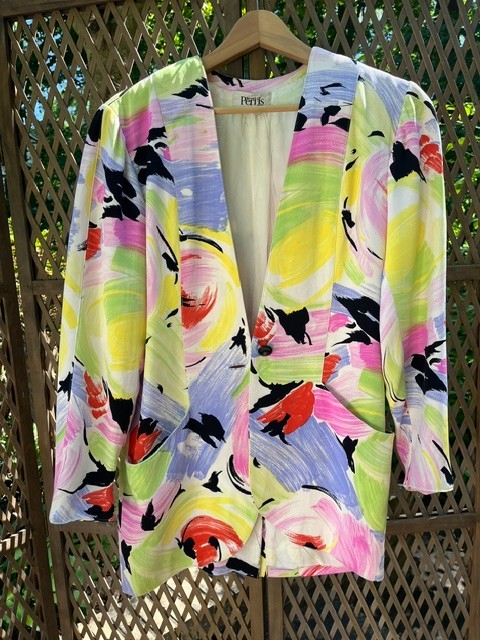 RARE VINTAGE FIND Bernard Perris Couture Paris Blazer/Jacket