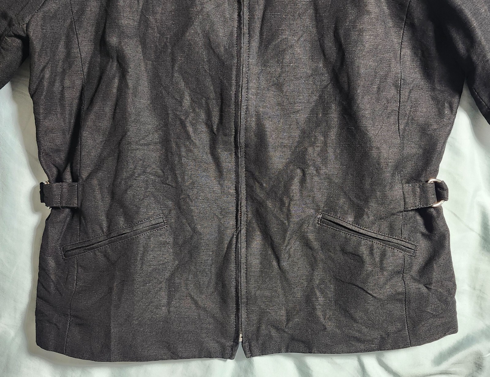 Vintage ALANNI BY DONNY BROOK Womens Black Jacket Size 6