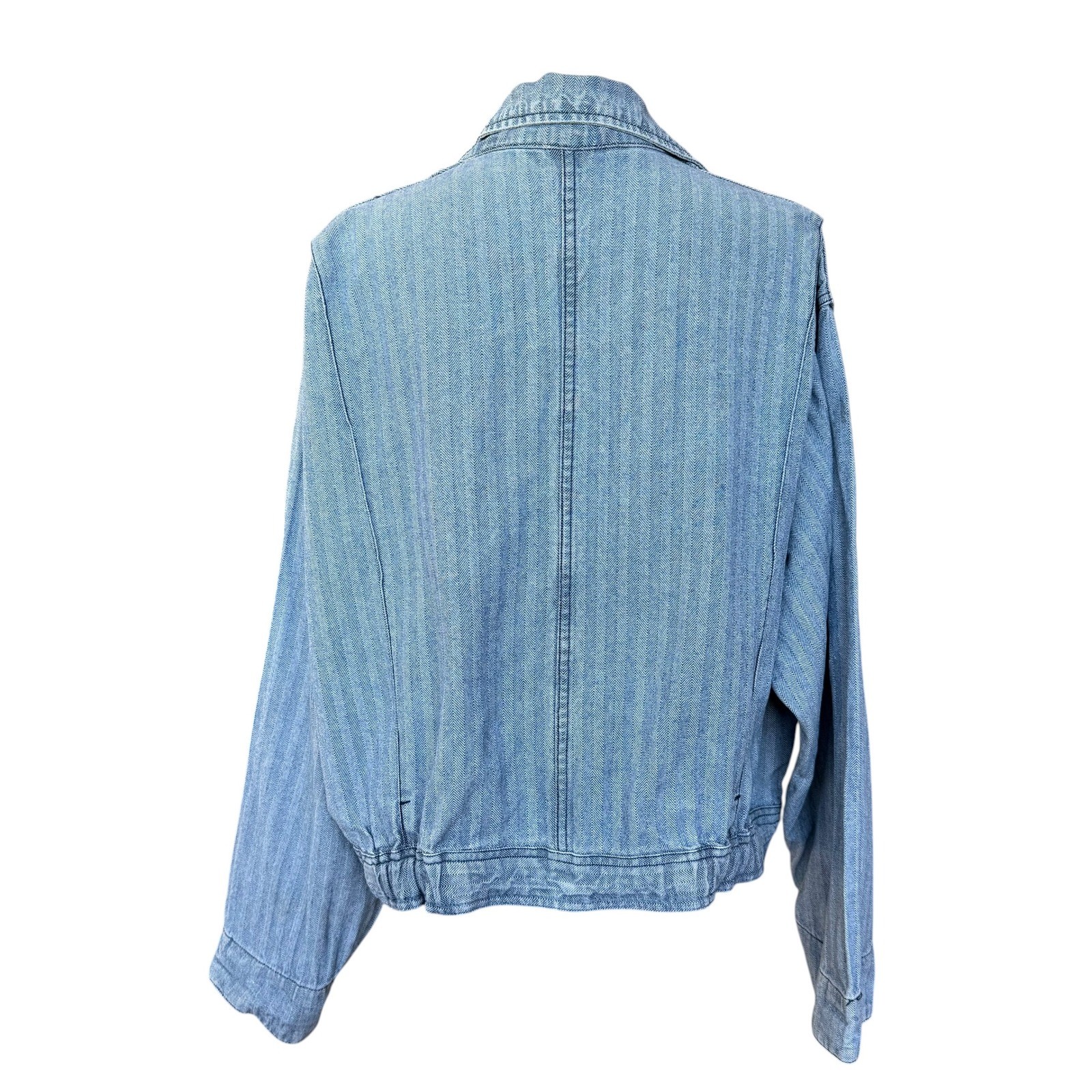Vintage Big Mac Herringbone Denim Jacket Betty Boop LA Dodgers Chore Coat 48 Reg
