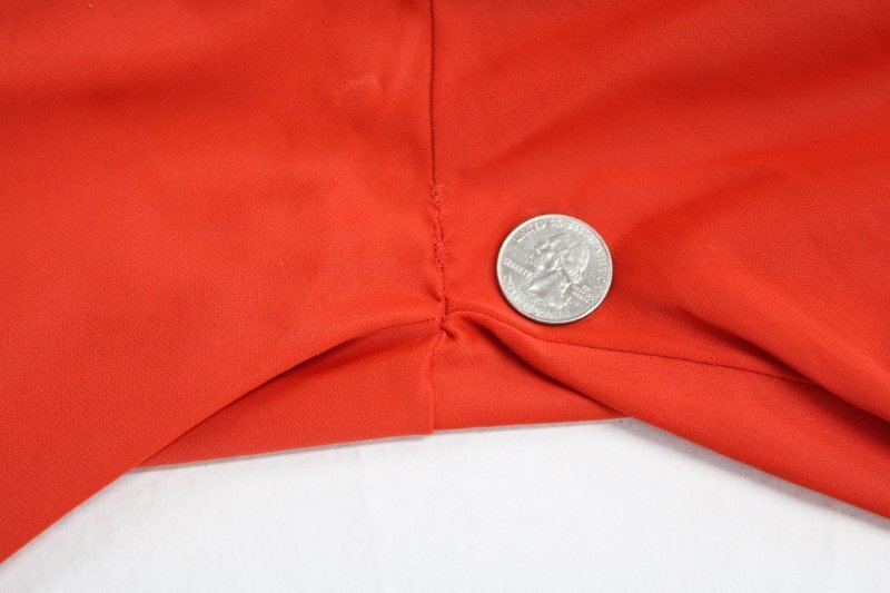 Vintage Nylon Pj Pants Lounge Wear Pajama Bottoms Red San Souci 36 M