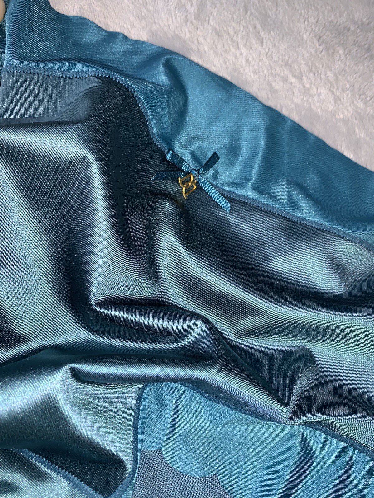 NEW Glossy Secret Stretch Satin 1X Briefs Panties SILKY Nylon Full Coverage