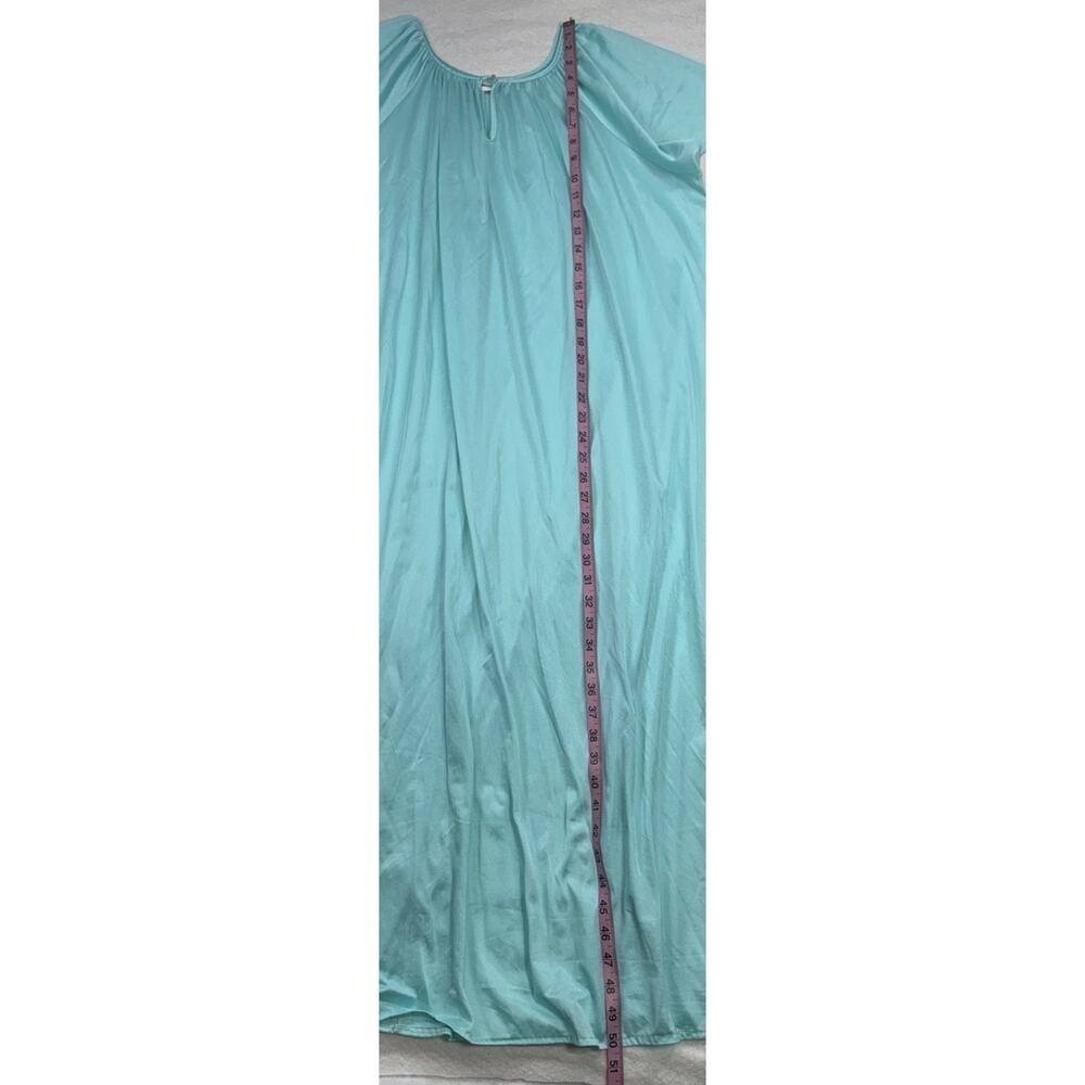 Vintage Sears Sheer Blue Nightgown One Size Cottagecore Grannycore