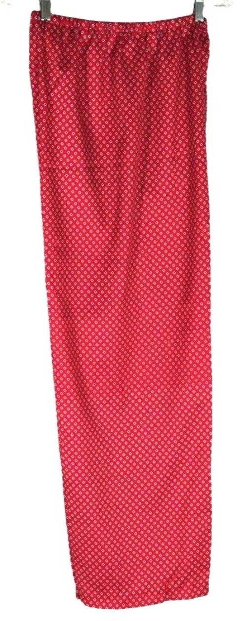 Vintage 80s Donna Richard for Gilligan O’Malley Silky Geometric Print Pajama Set