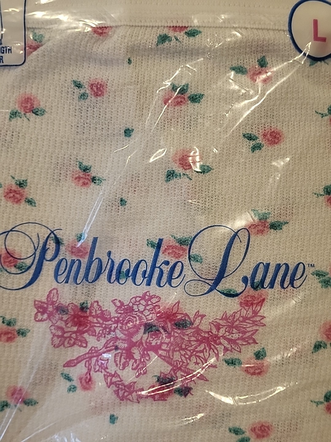 Penbrooke Lane Ladies Knit Thermal Underwear Large Ankle Length Drawer