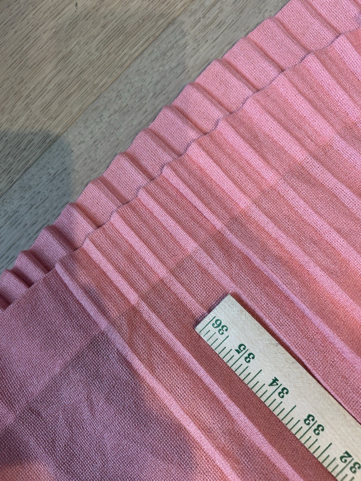 Vintage 1970’s Gino Paoli Dress Women’s Pink Pleated Fit Flare Italian