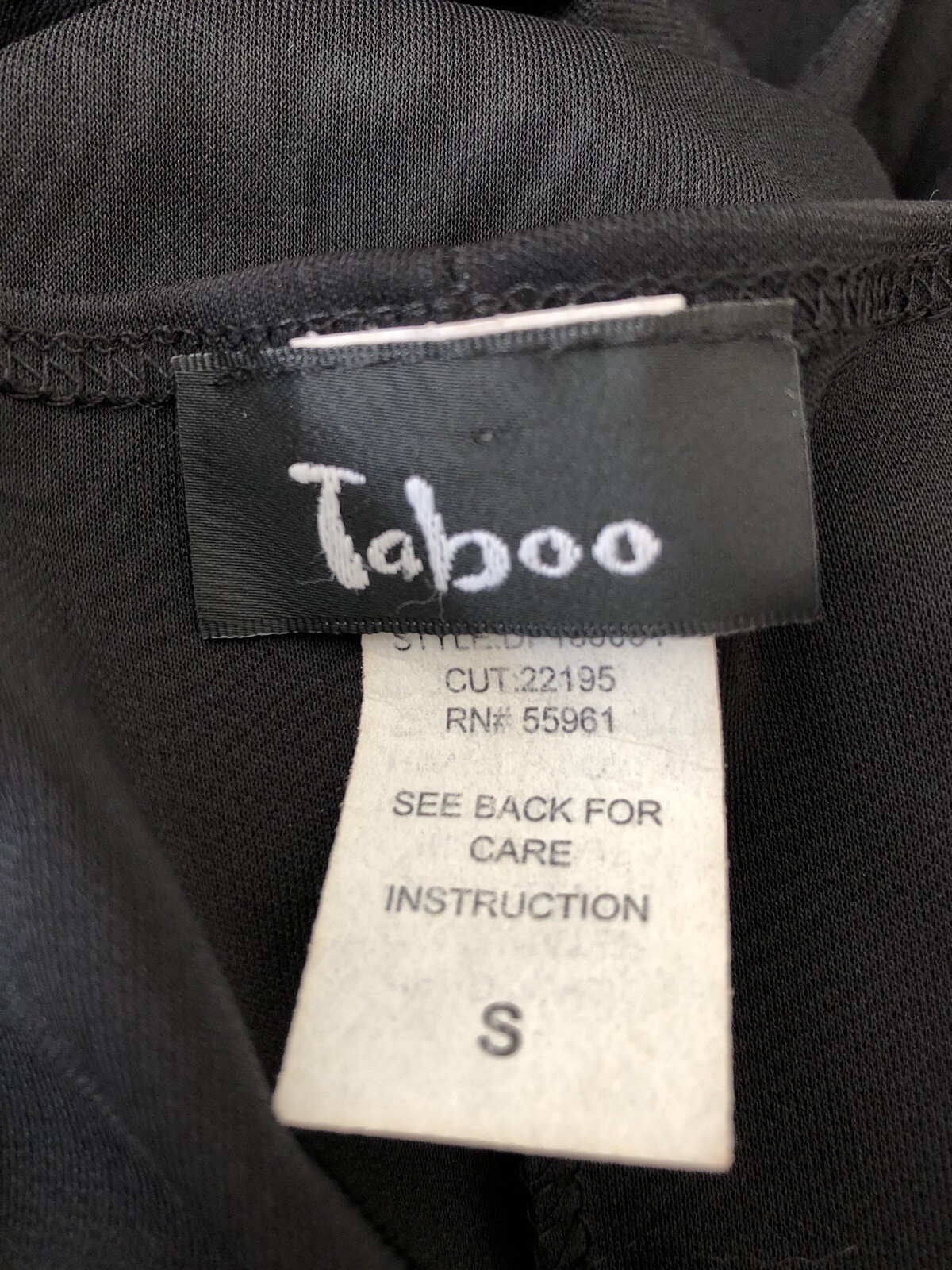 Vintage Taboo Crossover Black Lbd Y2k Drop Waist Pleated Skirt Dress