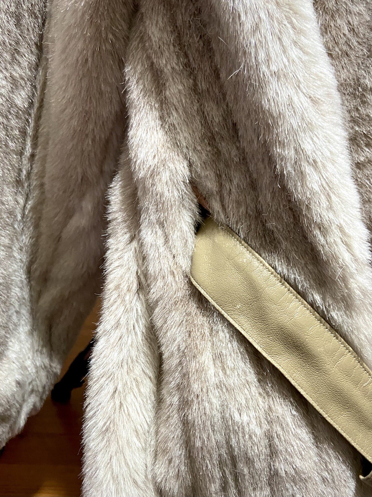 Jacques Saint Laurent Vintage 1969 Women’s Faux Fur Coat