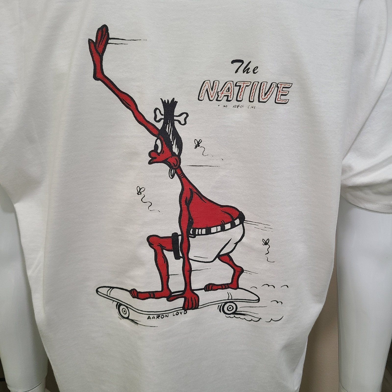 VINTAGE SURF/SKATEBOARD T-SHIRT – THE NATIVE BAKERSFIELD, CALIFORNIA