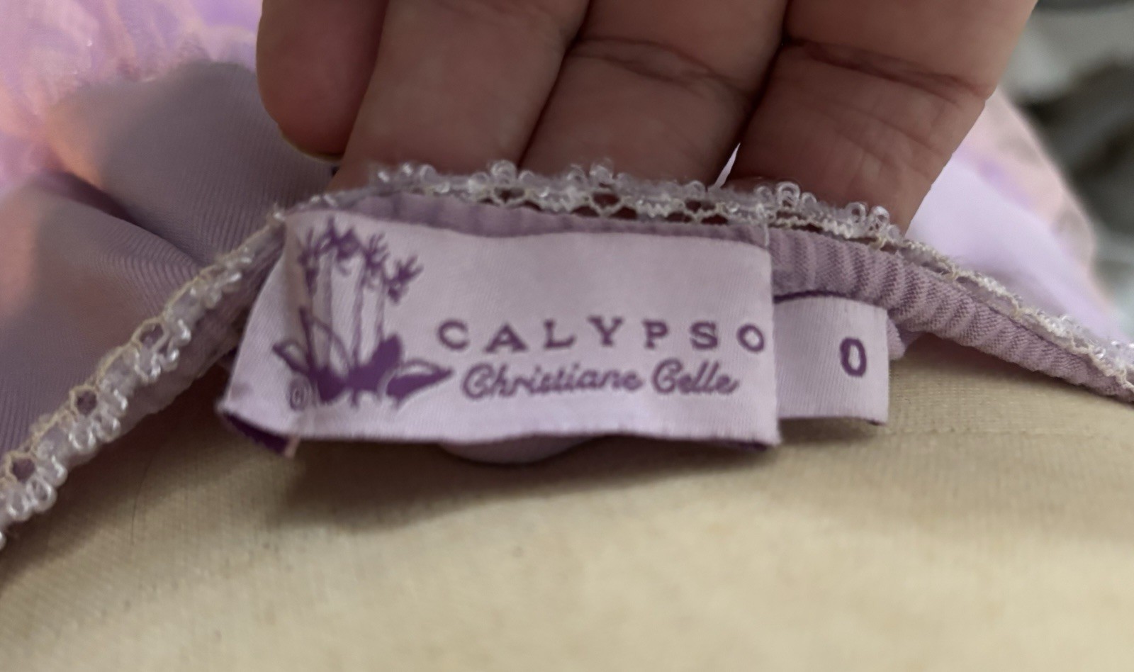 Calypso Christiane Celle Purple Pink Tulle Petticoat Skirt Princesscore sz 0