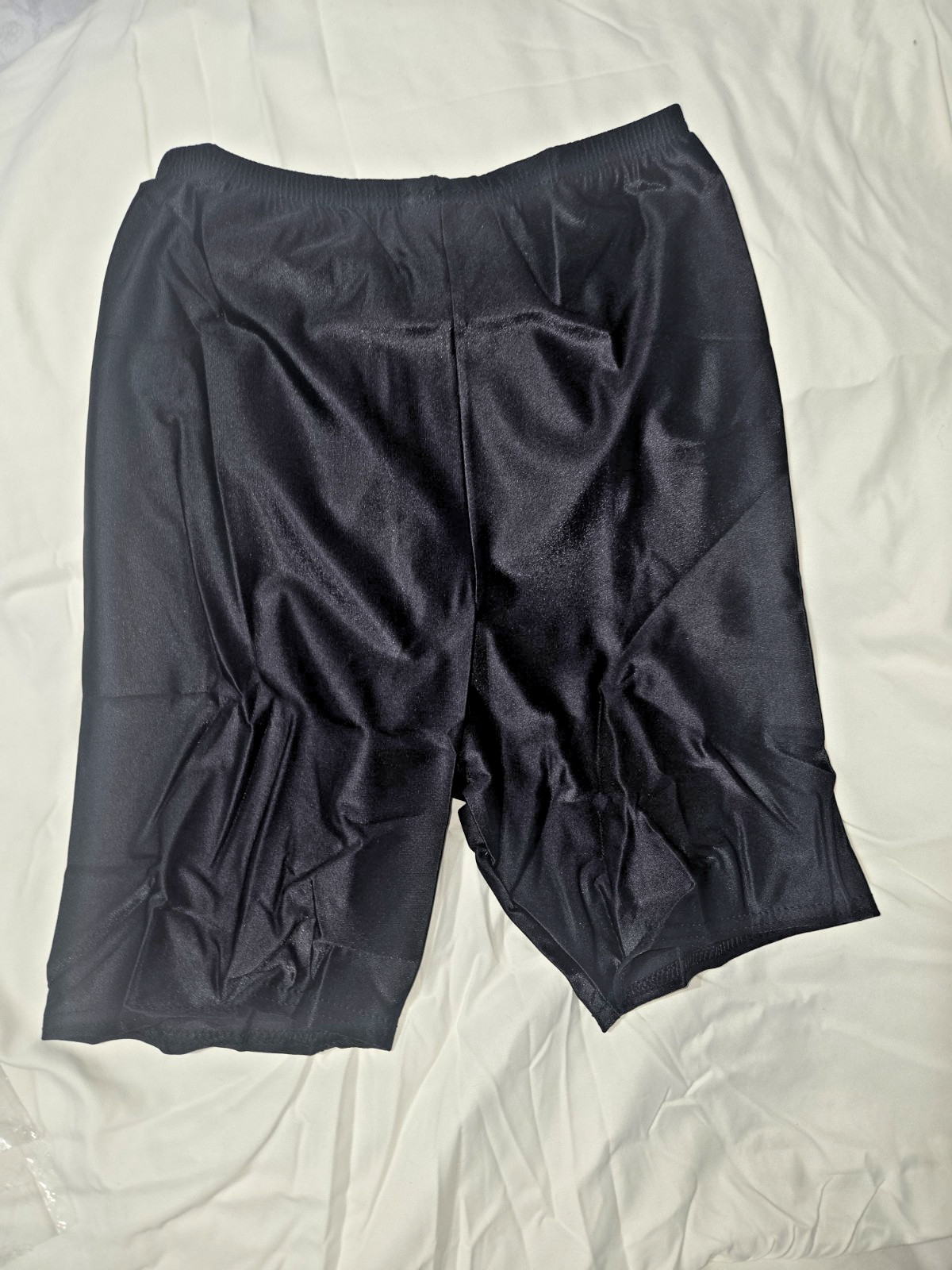 New NOS VTG Instant Replay M Nylon Lycra Bike Shorts Black 120/145 lbs 5’2 / 5’7
