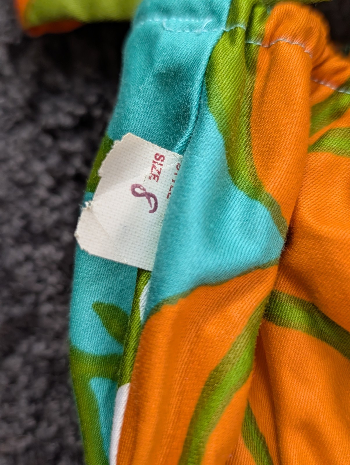 Vtg 60s Hawaiian Fashions by Zacuto Bamboo Fashion Shop Bikini NOS Exotic Print