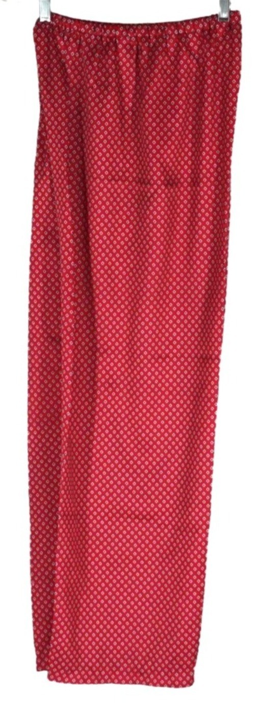 Vintage 80s Donna Richard for Gilligan O’Malley Silky Geometric Print Pajama Set