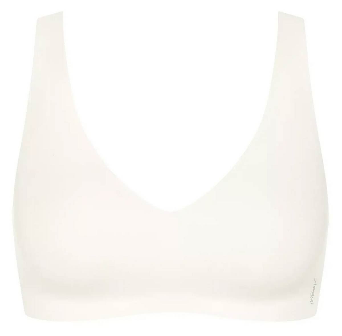 Sloggi Womens Zero Feel Soft Bra – Silk White