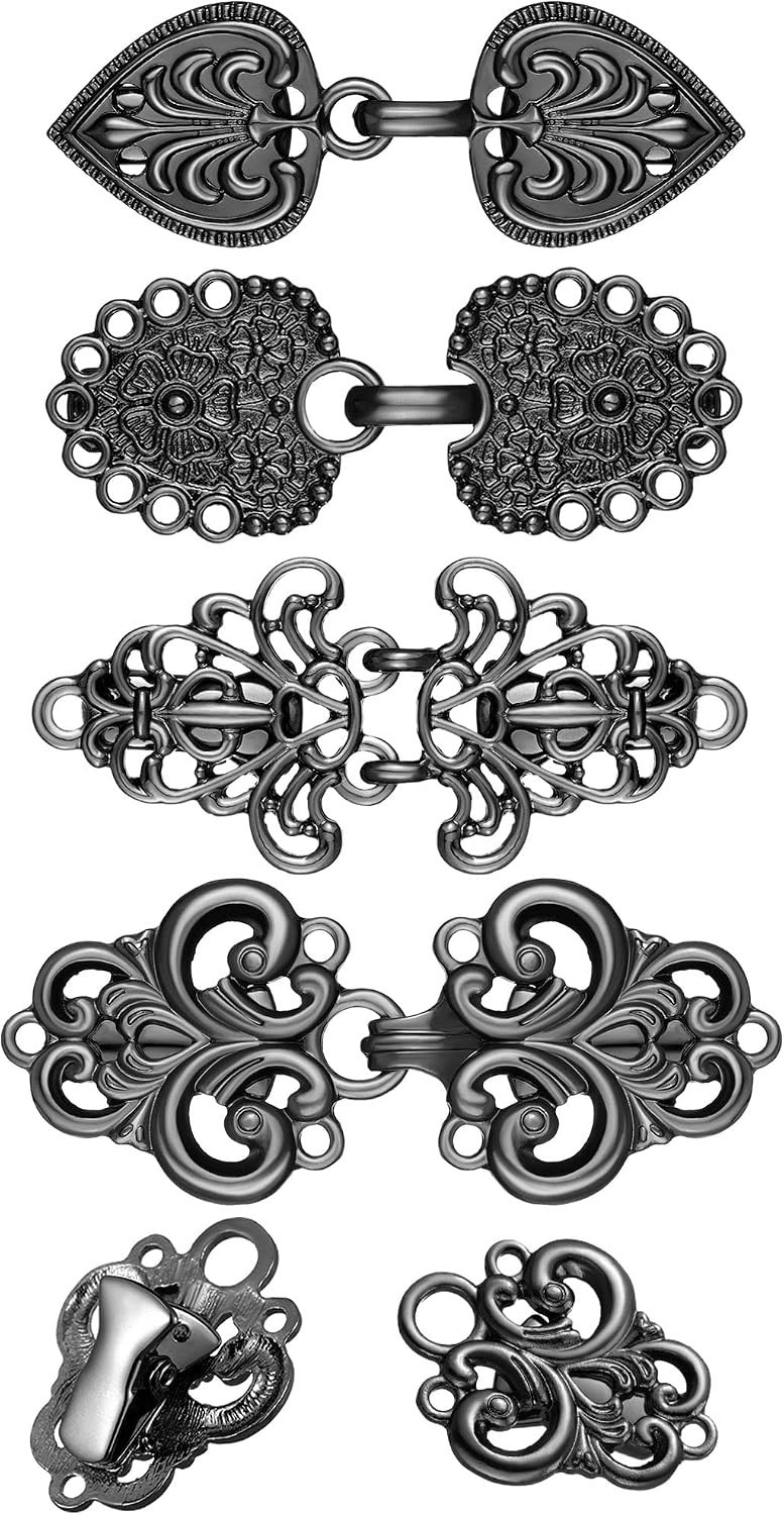 Multi-functional 4 Pcs Vintage Collar Clips – Enhance Your Wardrobe Effortlessly