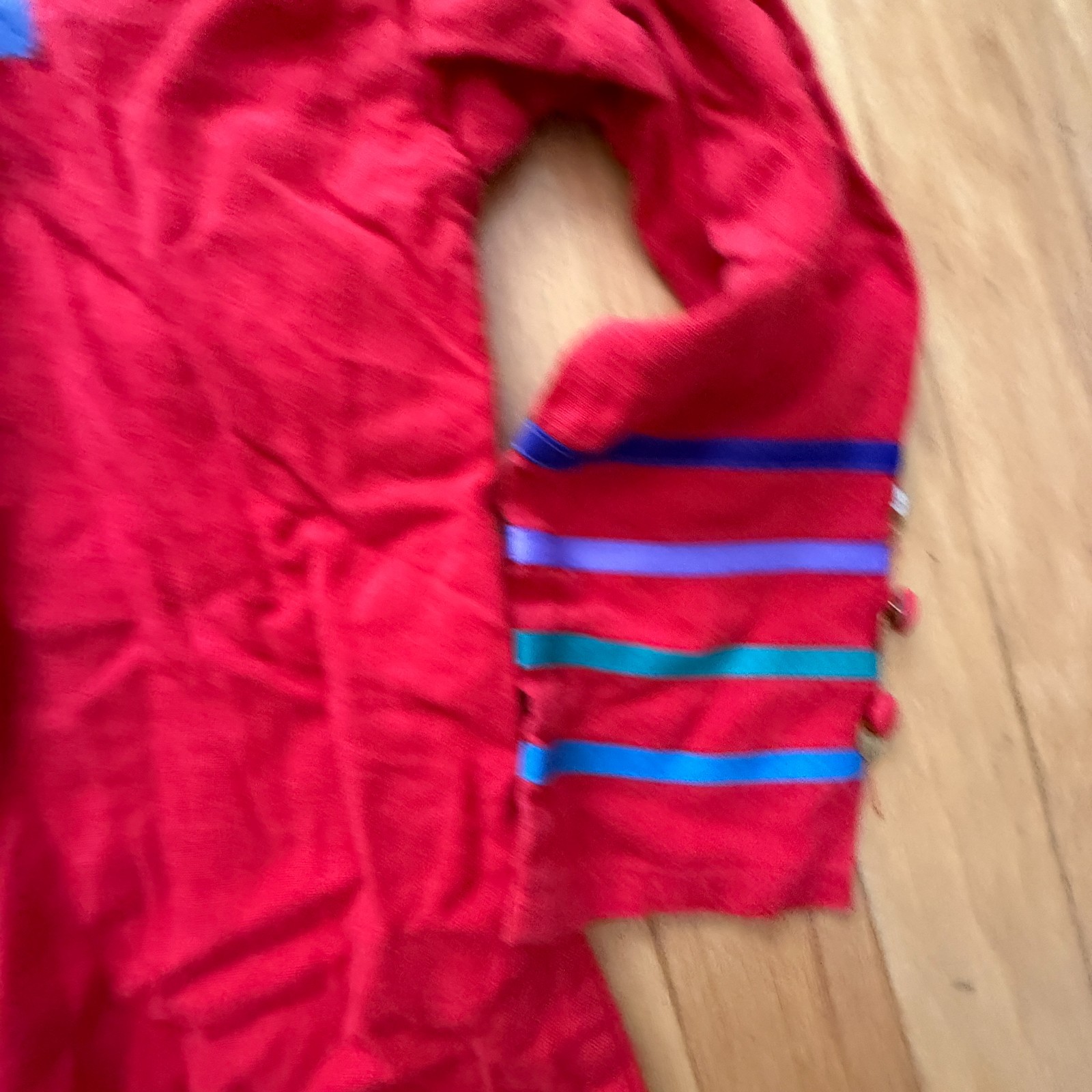 Vtg Southwest Theme Jacket Cotton Pockets Papike Wear OS Red