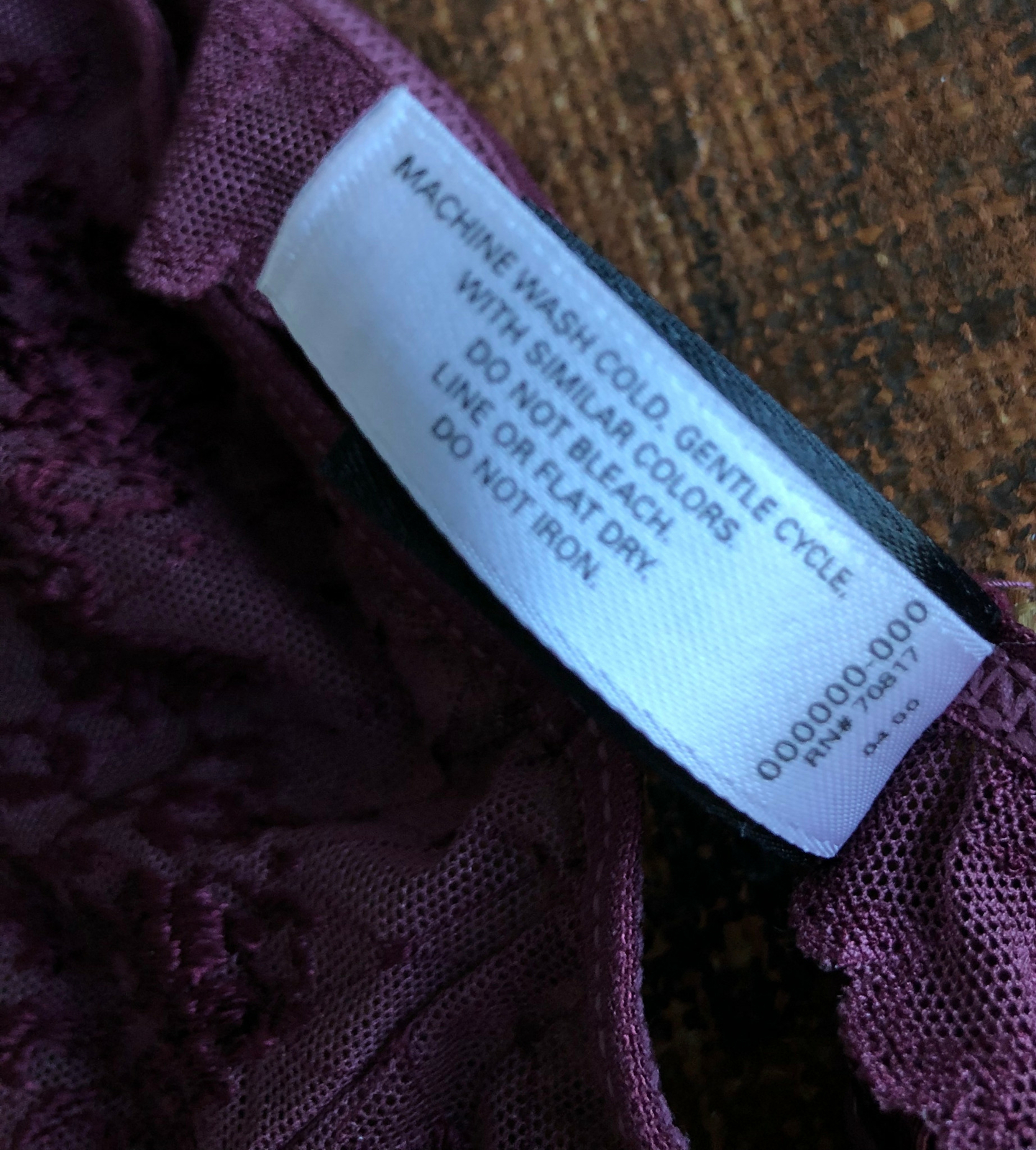 VTG NOS VICTORIA’S SECRET NWT GARTER BELT MAGENTA RED PINK LACE MESH FLORAL S