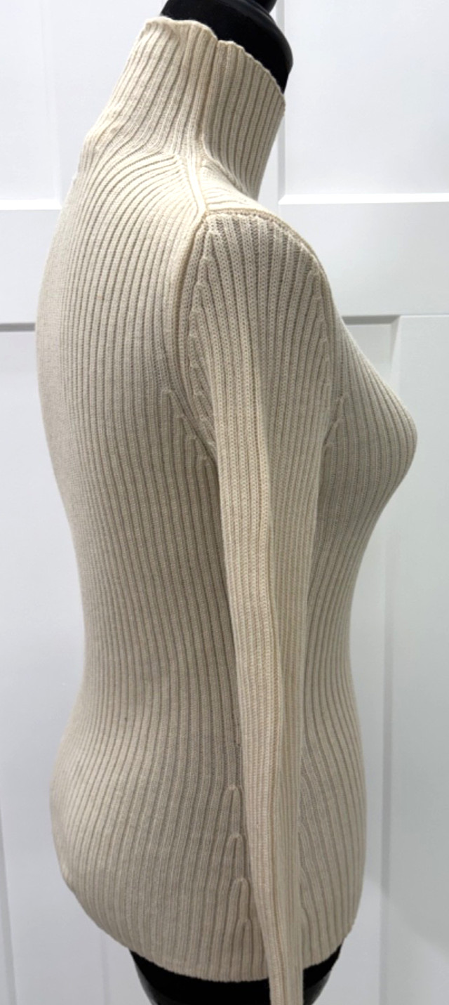 Vintage Brooks Brothers „346” Womens Mock Turtle Neck Sweater