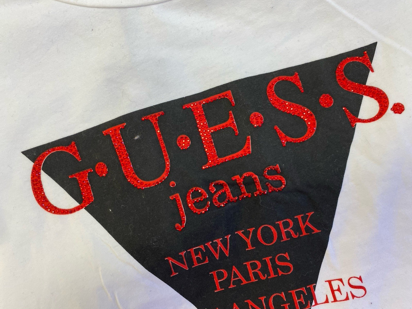 GUESS JERSEY LADIES SHIRT WOMAN VINTAGE JHD12059