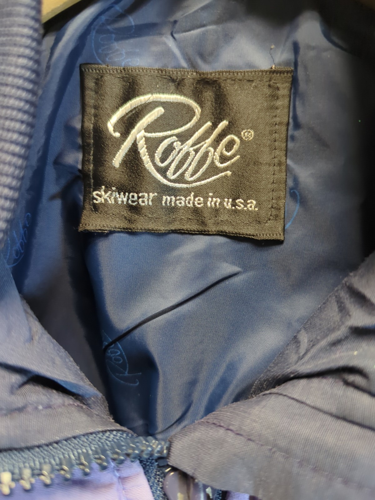 Vintage 80s ROFFE Ski Puffer Down Jacket Colorblocked Women’s S/M USA EUC READ