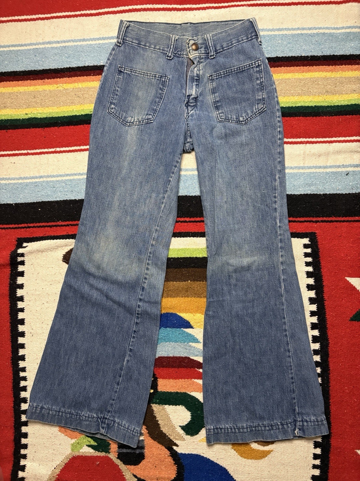 Vintage Big Yank Bell Bottom Jeans 24x 28