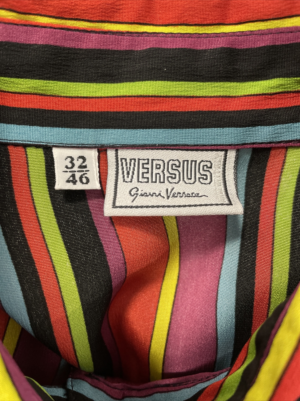 VERSUS GIANI VERSACE WOMEN’S SHIRT SHIRT VINTAGE JH487