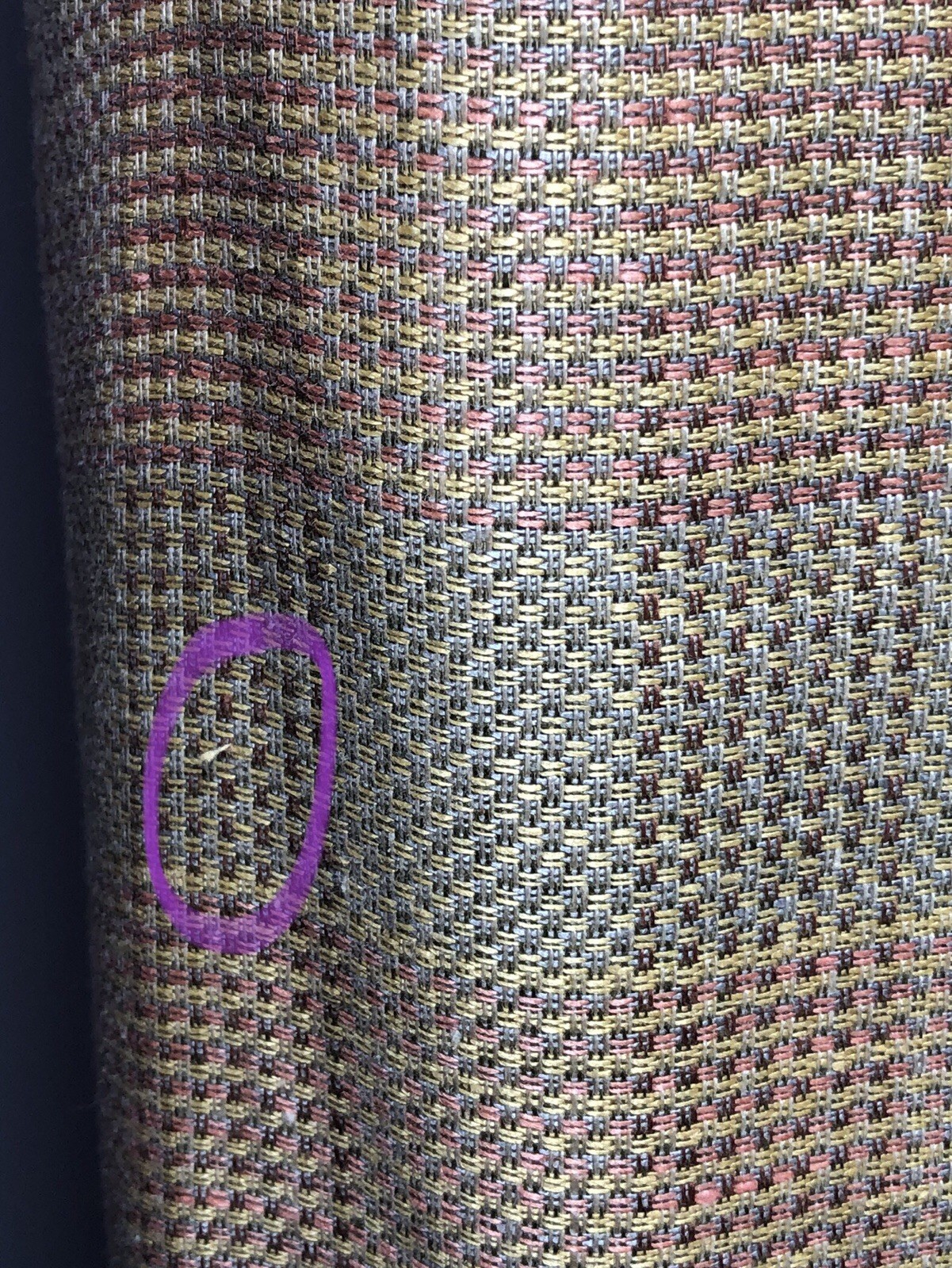 Vtg 80s Giorgio Armani Le Collezion Pink Blue Tan Plaid Long Blazer Italy 40 M