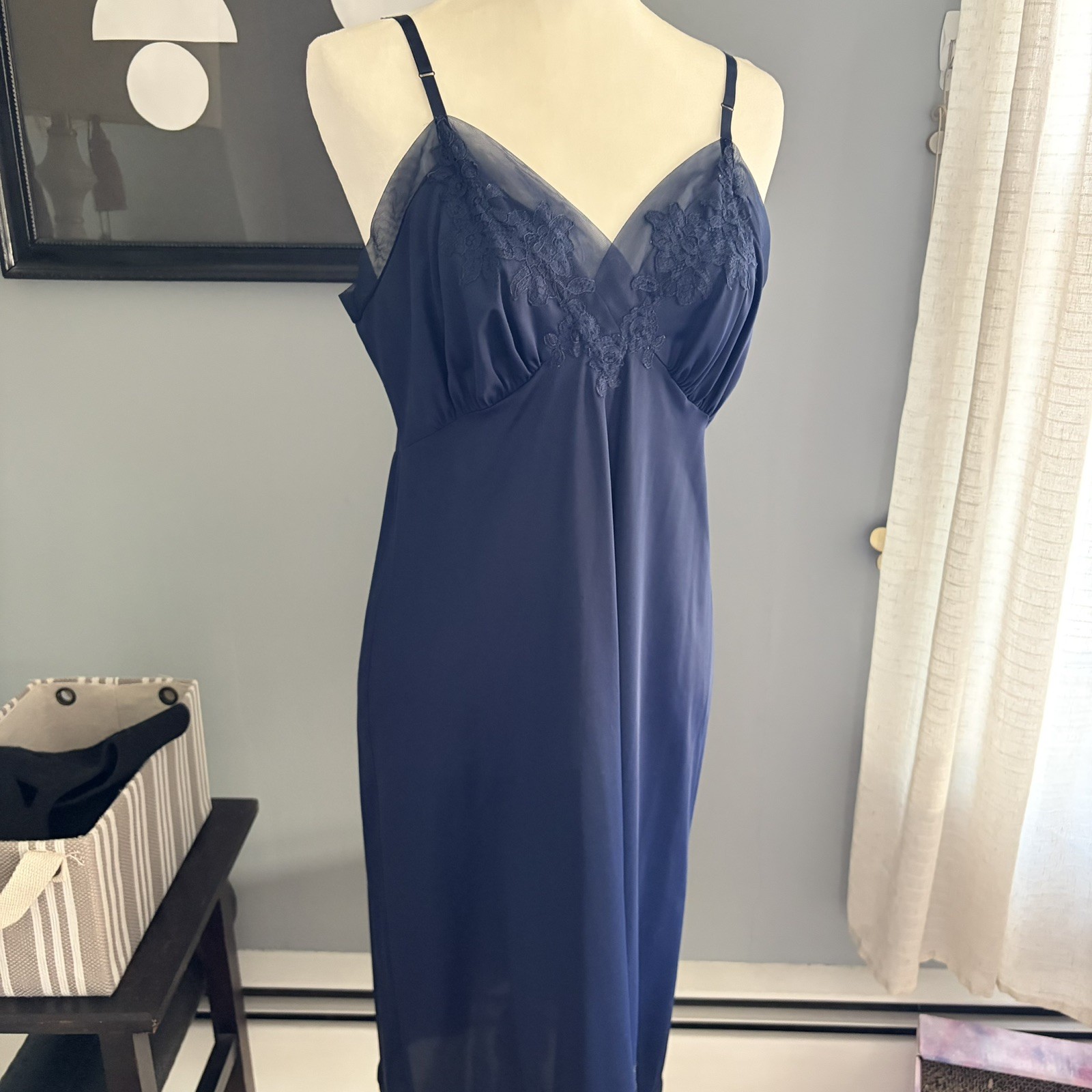 Van Raalte Vintage Navy Blue Slip