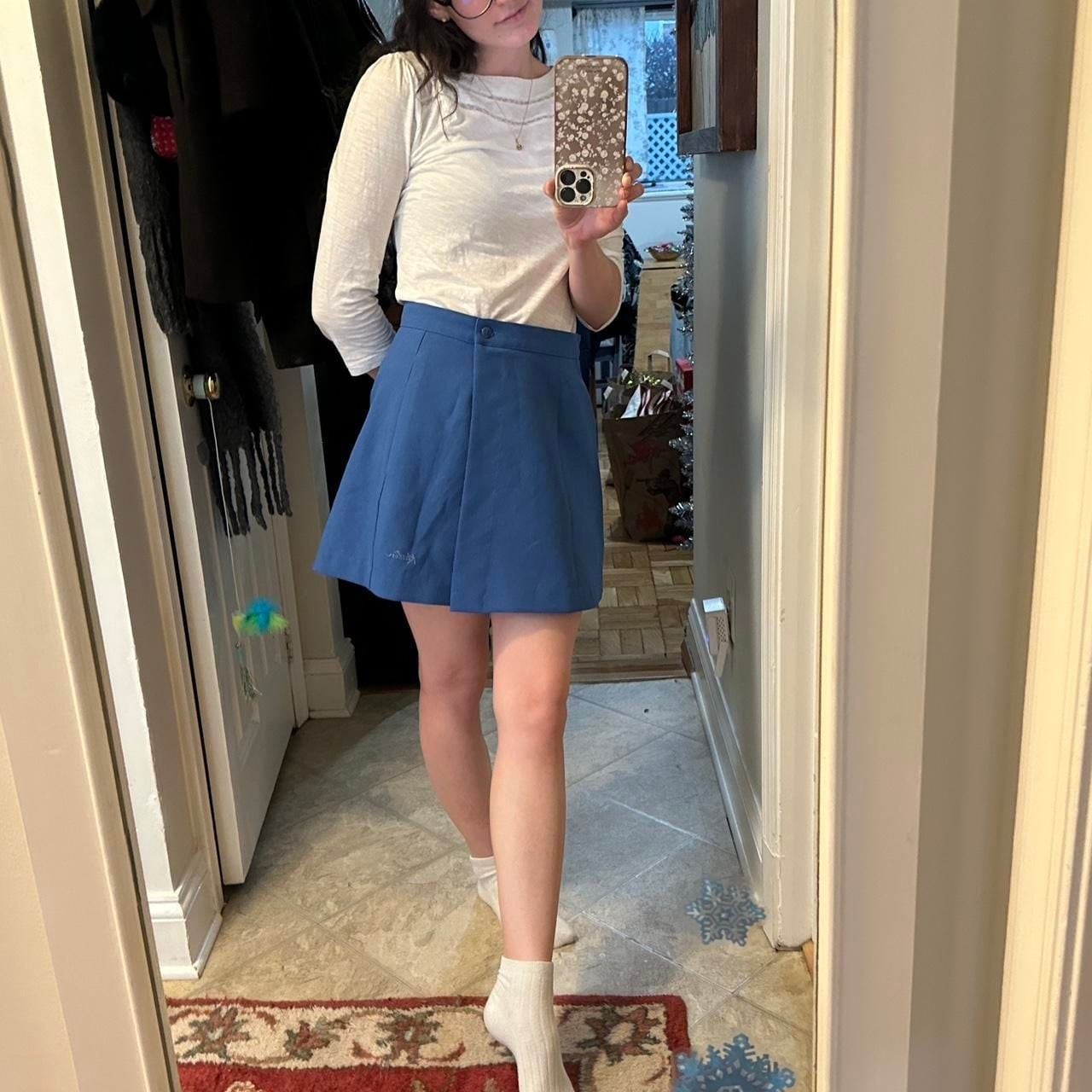 Kaelin Vintage 80s Wrap Tennis Skirt