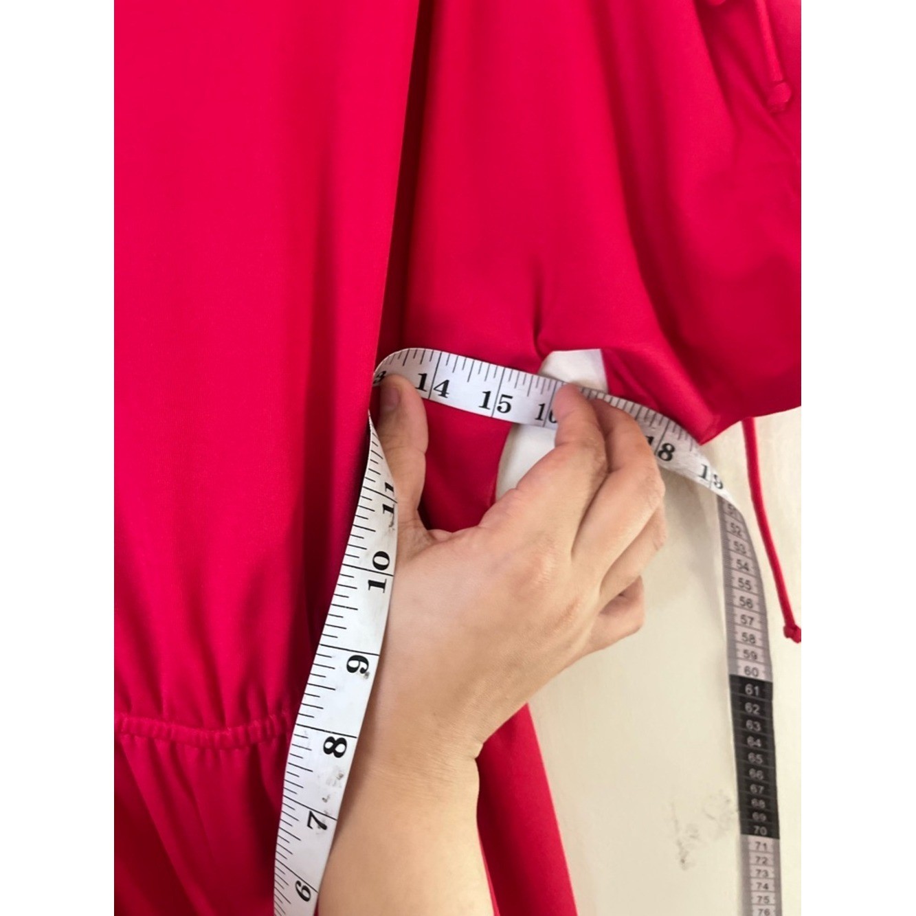 Wide-Leg red casual cocktail Jumpsuit size S (not size check measurements)