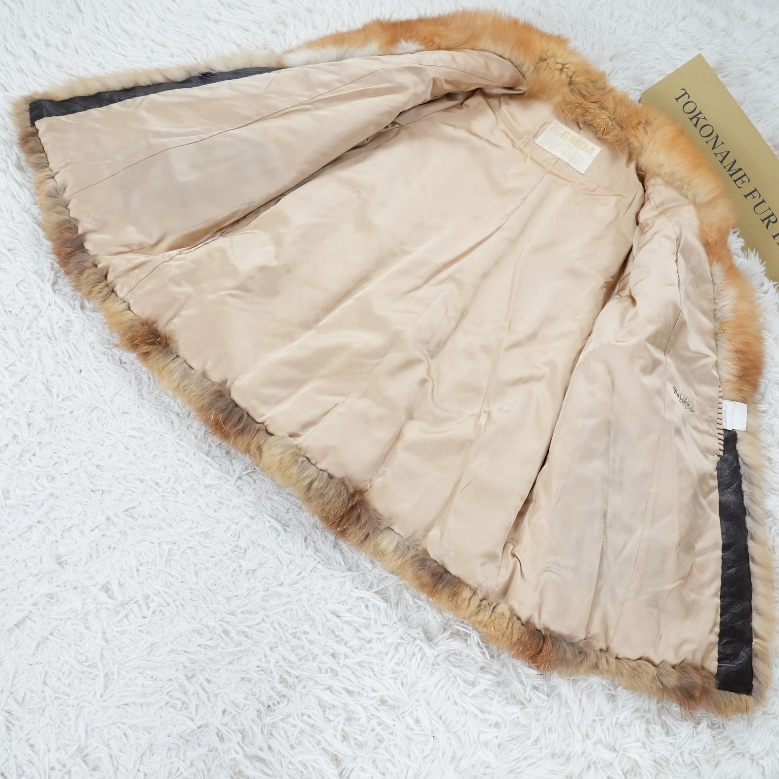 Red Fox Fur Coat EMBA – Genuine Vintage Fur From Japan