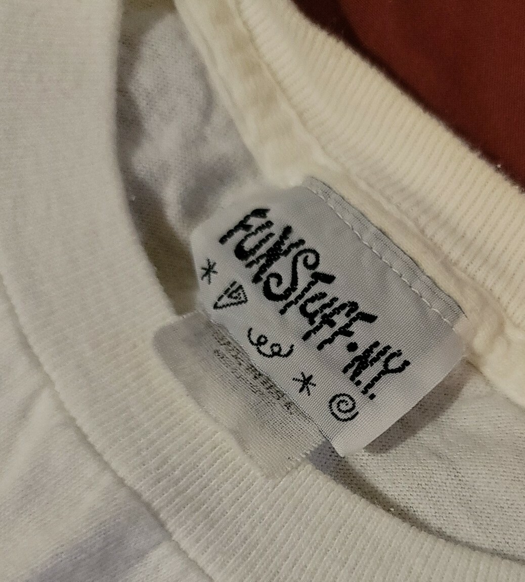 Vintage Single Stitch Fun Stuff NY XL American Fare USA Made (B6)