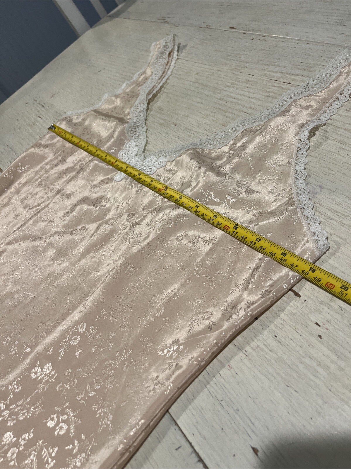 Vintage Barbizon Nightgown Slip Women’s 36 Lingerie Tan Nude~Beautiful