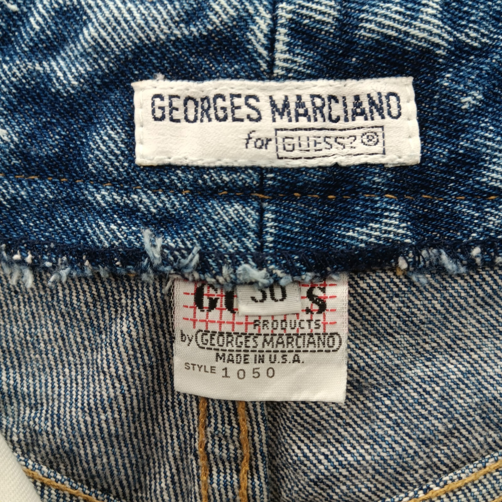 VTG Georges Marciano Guess Jeans 80s 90s Size 26×30 Style 1050 High Waist USA