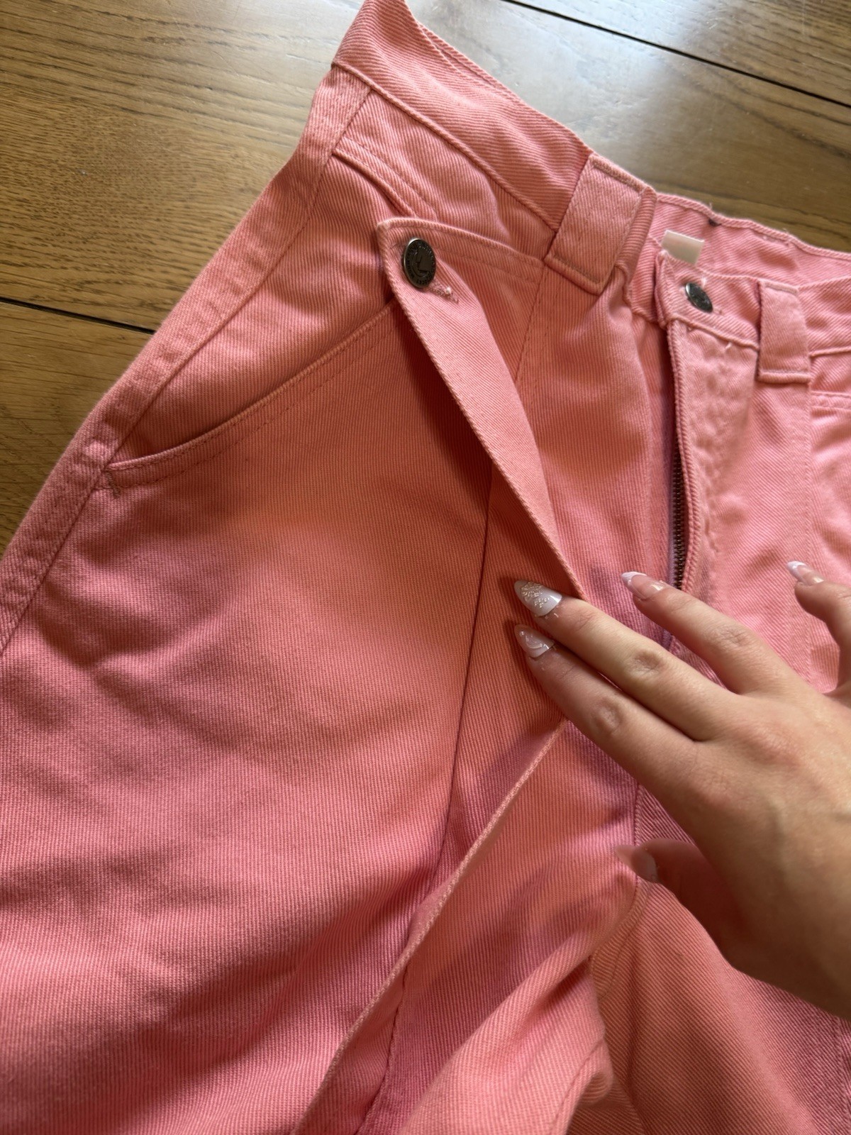 Rocky Mountain Jeans Pink Bareback Women Sz 29 Vintage Mom Jeans Western Cowgirl