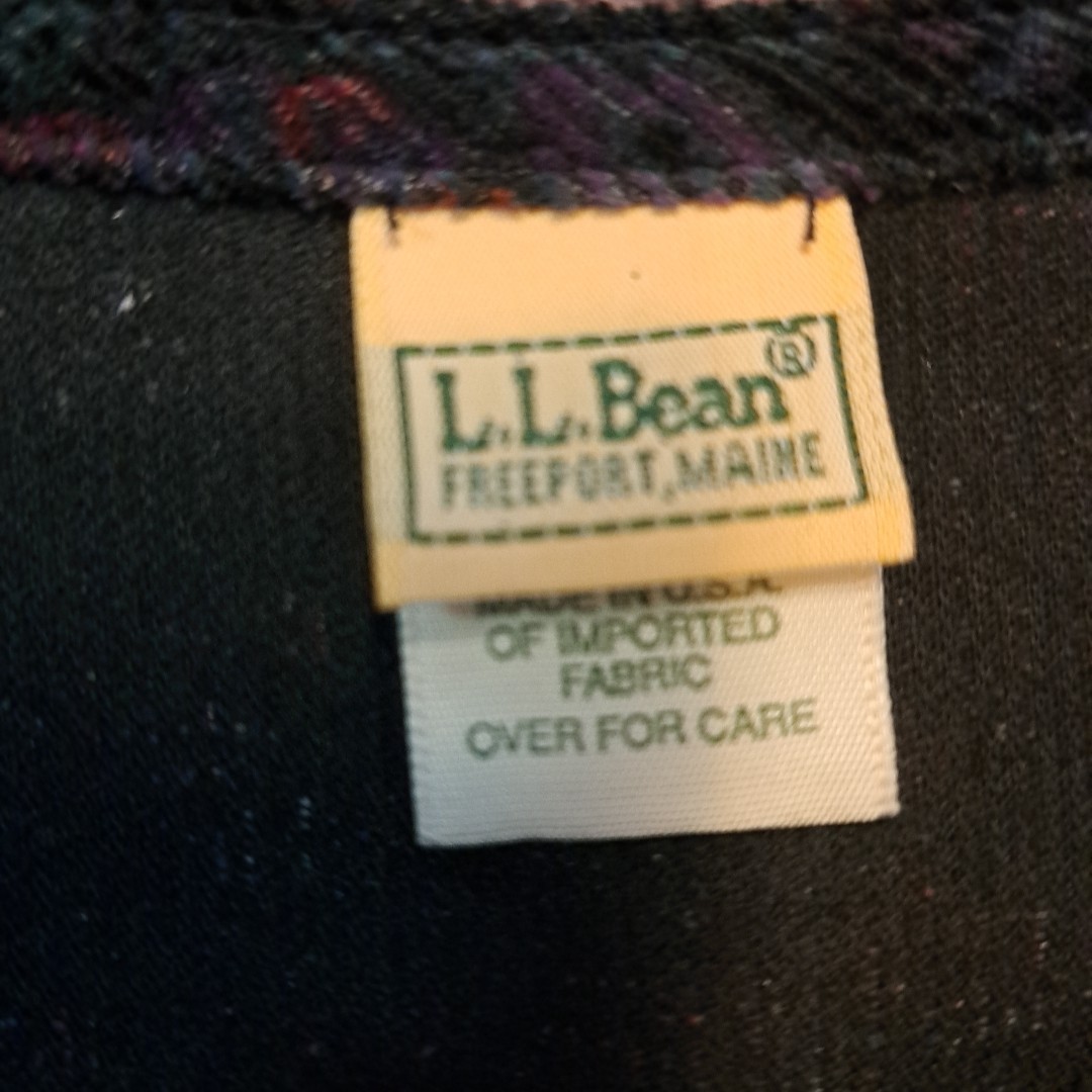 Vintage LL Bean Corduroy Dress 12 Regular Made In USA
