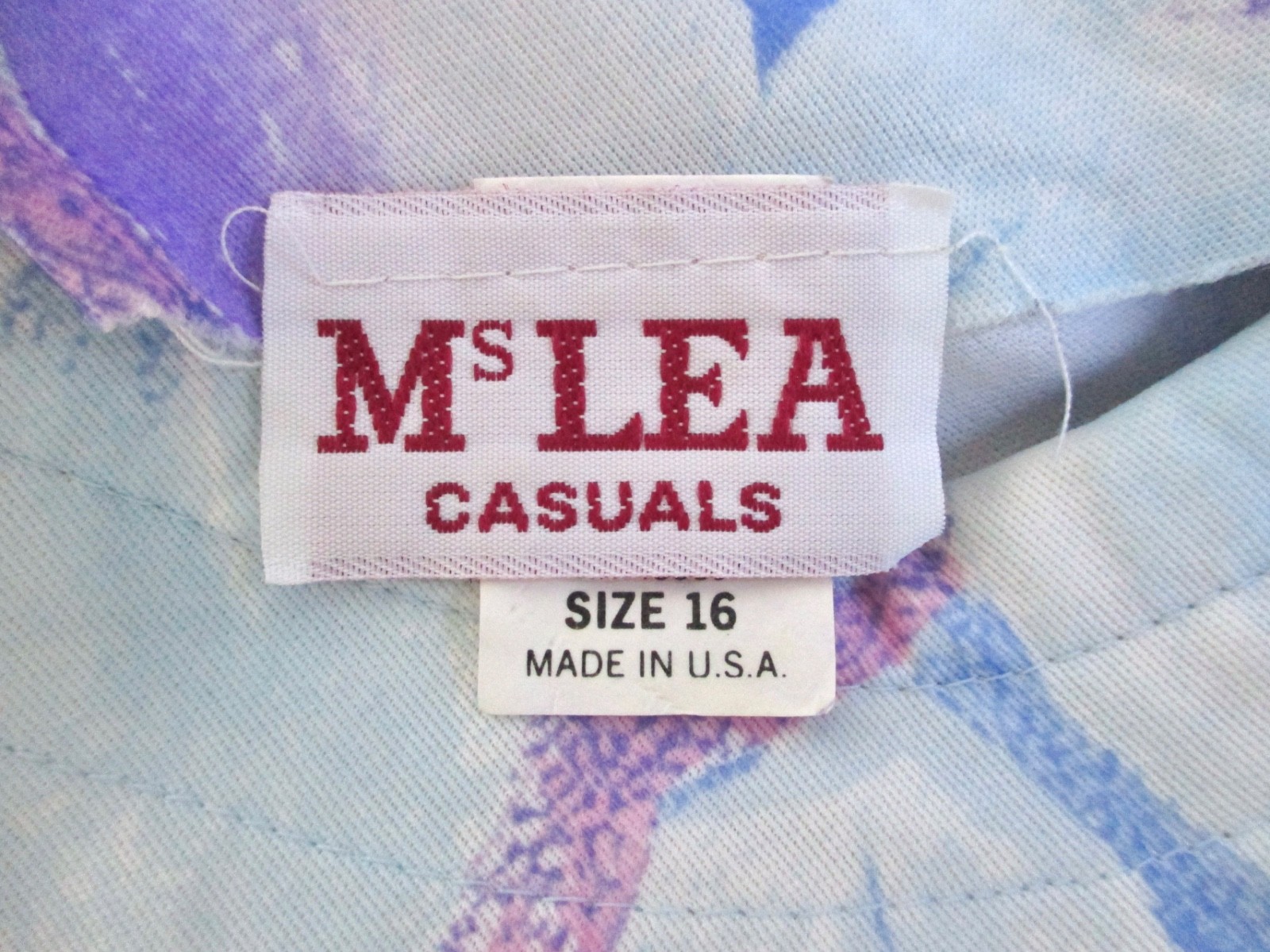 Vtg 70s Ms Lea Pink Purple Floral Poly Knit Secretary Dress Accordion Pleats 16