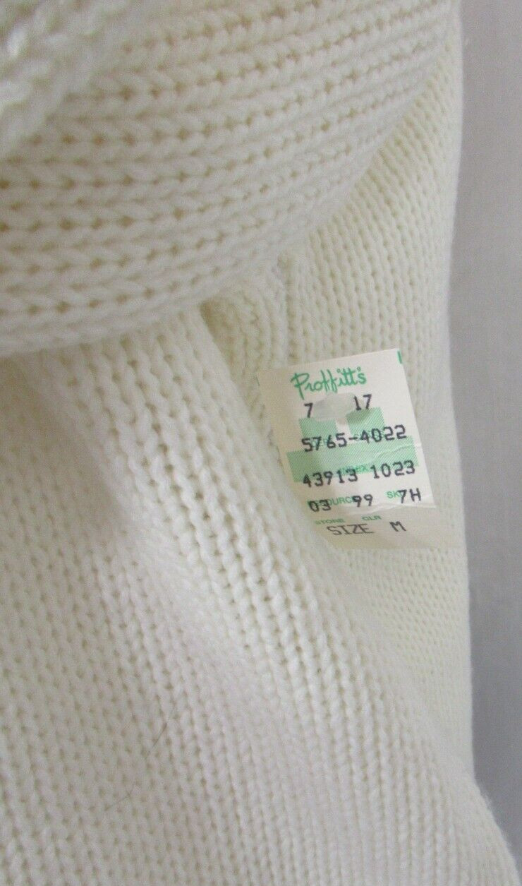 NWT Vintage Jamie Scott KO Champion Bear Boxing Sweater Pink Gray NEW Medium