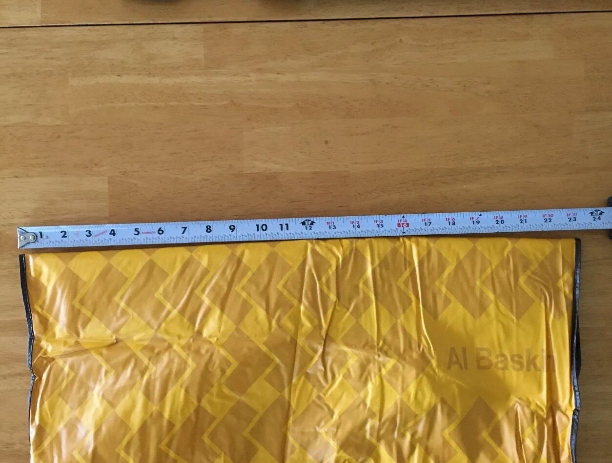 Vintage Dress Gown Storage Garment Bag Vinyl EXTRA LONG 68” Al Baskin NEELY
