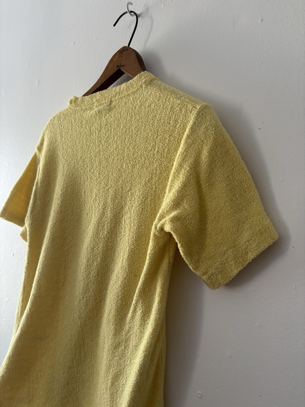 Vintage 50s 60s Alps Sportswear Terry Cloth T Shirt Tiki Surfer Unisex Small