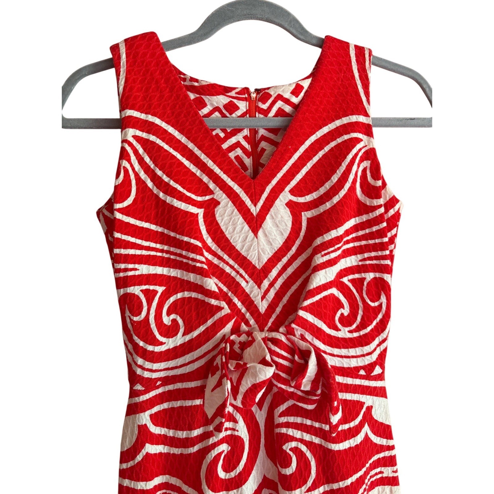 Vintage 50s/60s Elinor Gay Original Red White Maxi Dress, XS, party, resort