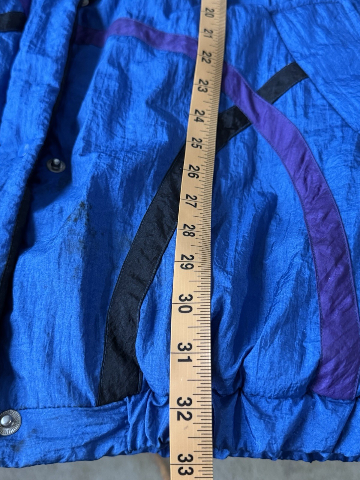 80s Haband For Her Vintage Puffer Colorblock Coat Jacket 3X