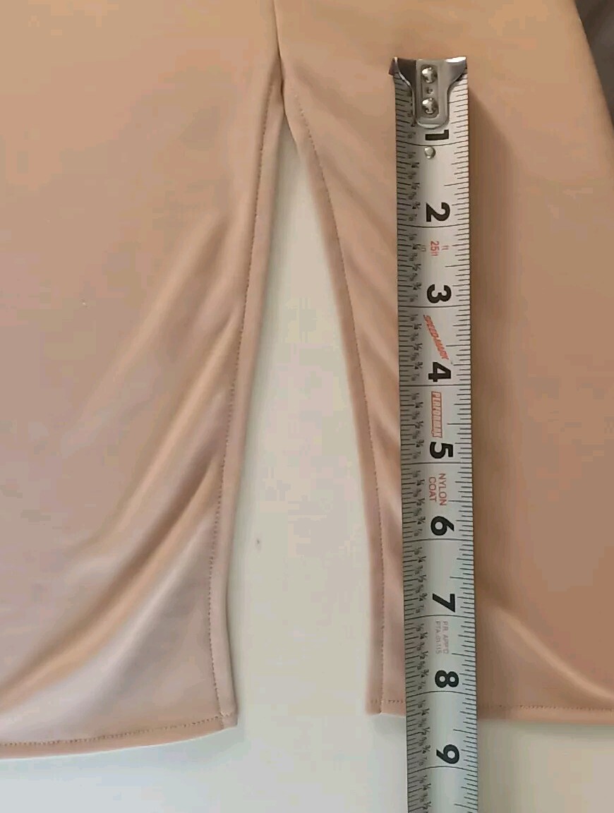 Vassarette Half Slip Double Side Slits Slinky Stretchy Sexy 28″-40″ Waist