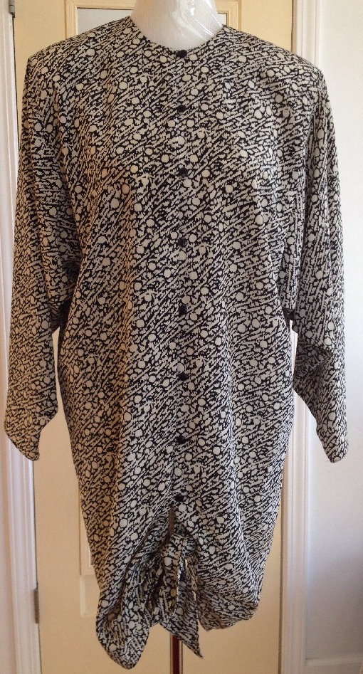 vintage 80’s Warren Z I Magnin dress sz 14
