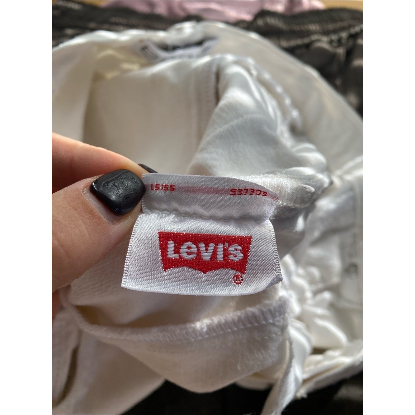 EB Denim Levi’s 501 Vintage Denim Shorts Raw Hem High Waisted