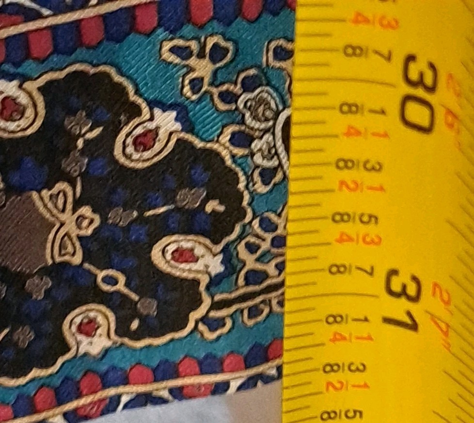 Vtg Talbots David Brooks Collection Skirt Sz 16 Made In USAGrn Blue Floral