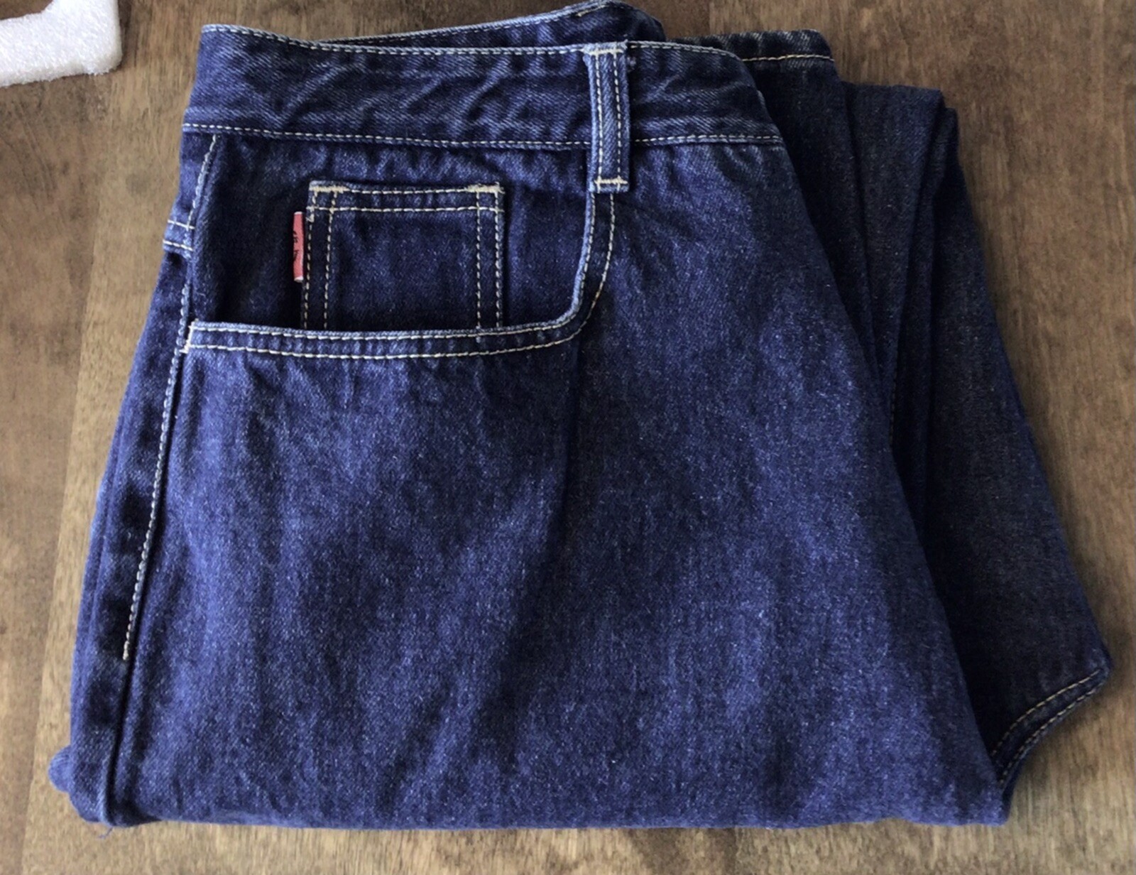VINTAGE 80’s GLORIA VANDERBILT INDIGO HIGH WAIST MOM DENIM JEANS SIZE 14