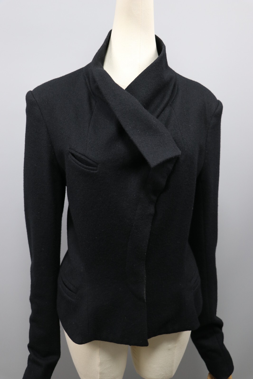 ISABEL MARANT Black Wool/Viscose Jacket Womens Sz S/2